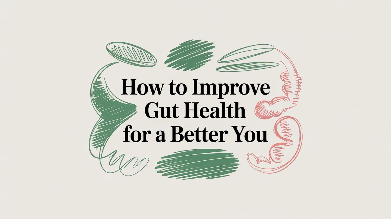 How to Improve Gut Health for a Better You