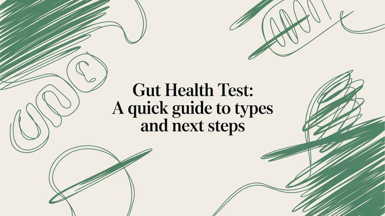 gut health test: A quick guide to types and next steps