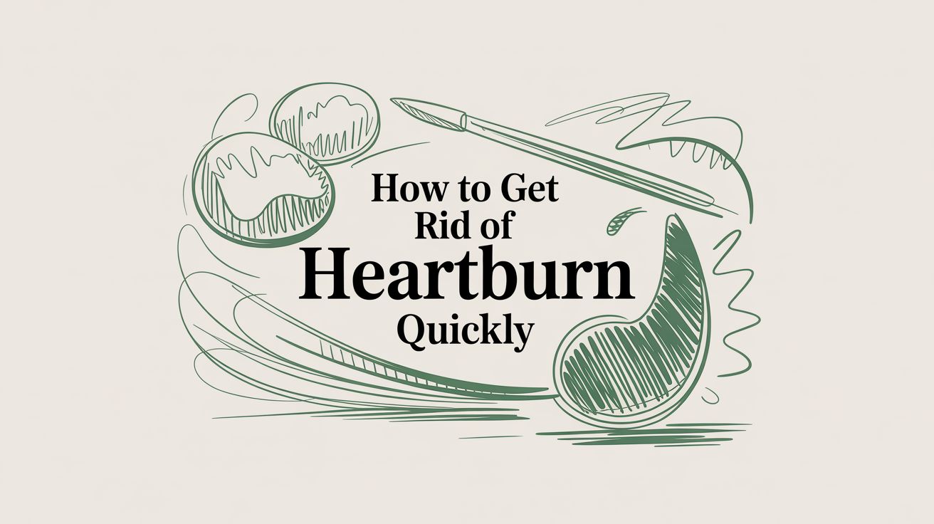 Get Rid of Heartburn Quickly: Fast Home Remedies and Tips