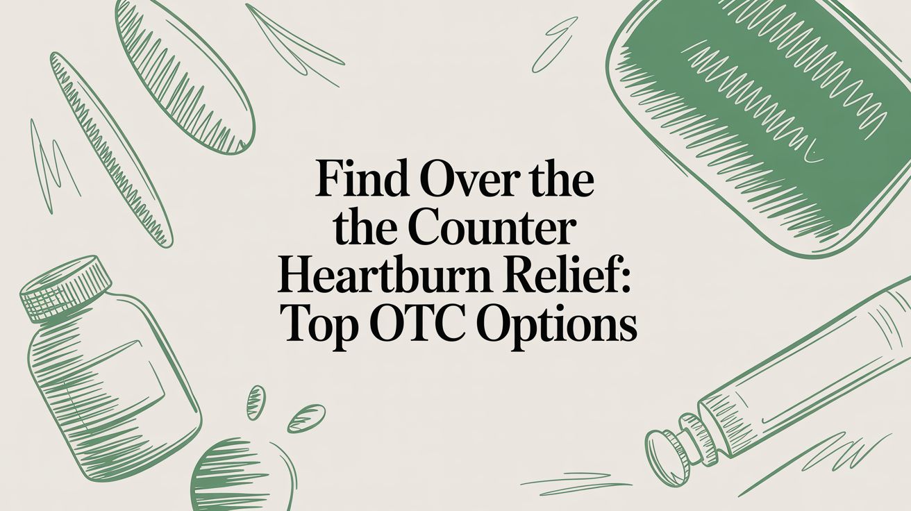 Find over the counter heartburn relief: Top OTC options